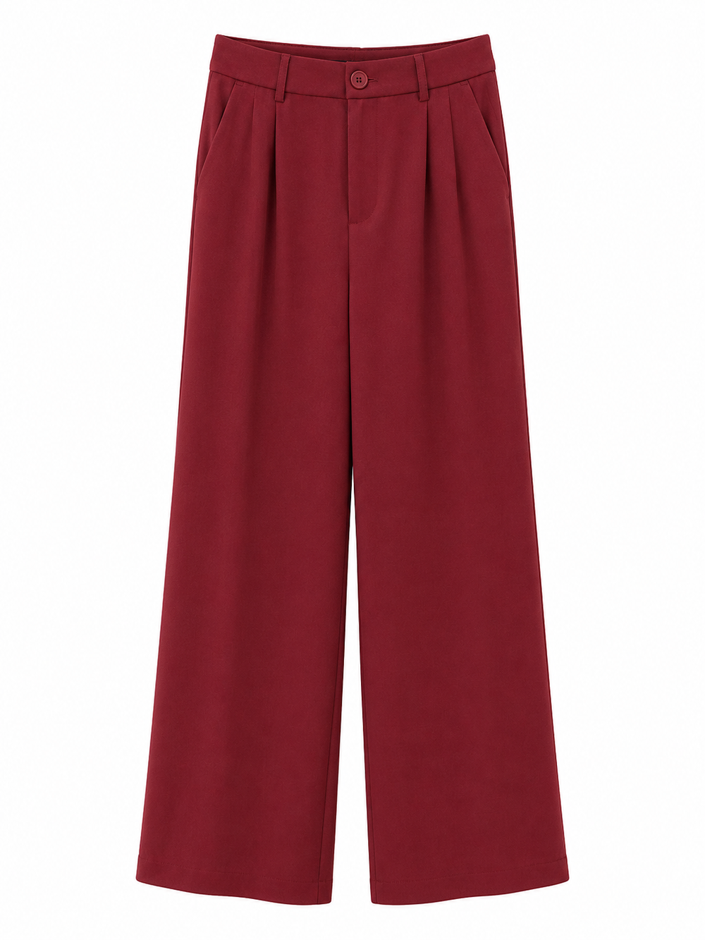 Pantaloni classici bordoux