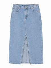 Gonna lunga denim