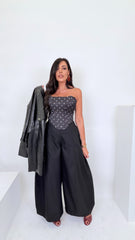 Pantaloni baggy black