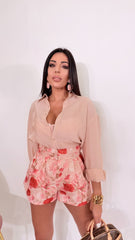 Camicia rosa extra light