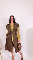 Trench lungo verde