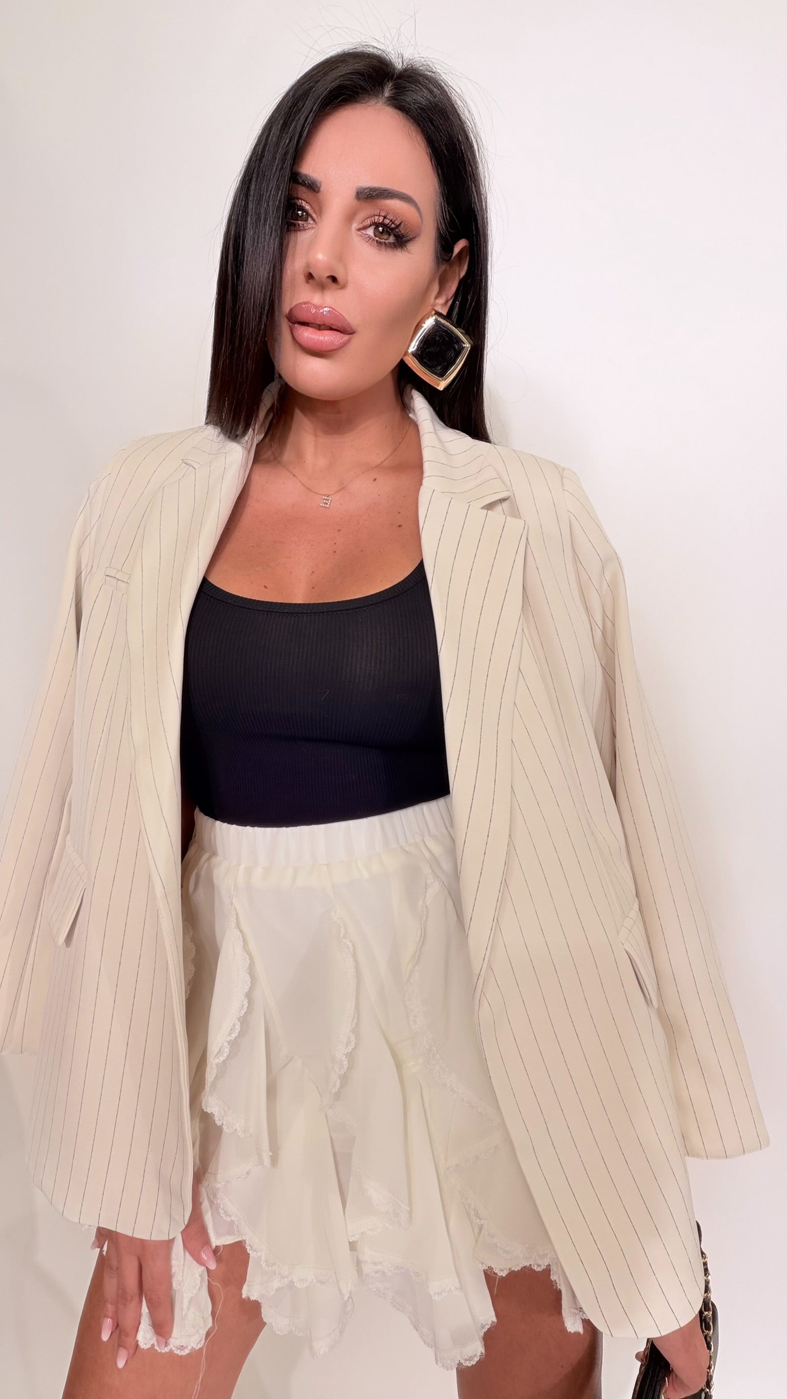 Gonnellina volant chiffon